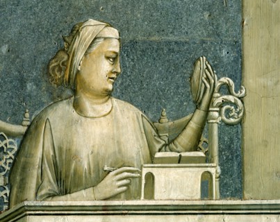 Giotto, The Allegories of Virtues and Vices: Prudence