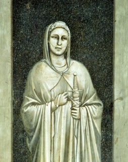 Giotto, The Allegories of Virtues and Vices: Temperance