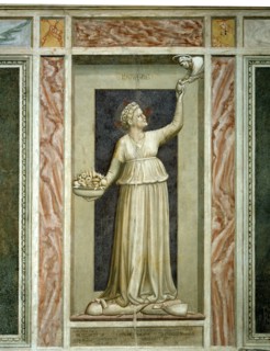 Giotto, The Allegories of Virtues and Vices: Charity