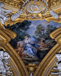 Cortone et Ferri, Les muses Uranie et Euterpe