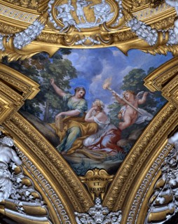 Cortone et Ferri, Les muses Polymnie et Erato