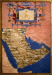 Bonsignori, Map of the Arabian Peninsula