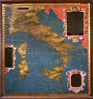 Bonsignori, Map of the Italian Peninsula