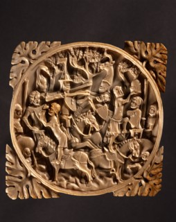 Ivory mirror case