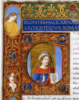 Frontispice of a Manuscript by Dionysius of Halicarnassus (detail)