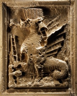 Machine de guerre en forme de dragon