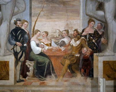 Fasolo, The card players