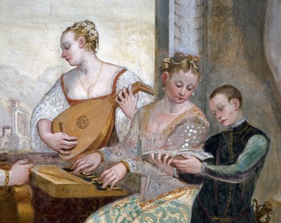 Fasolo, The Concert (detail)