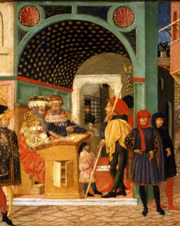 Di Ser Giovanni, Histoire de Suzanne (détail)