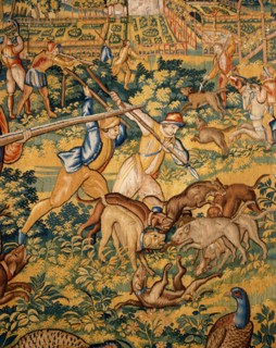 Mattens, La Chasse aux loups (détail)