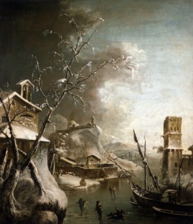 Pedone, Paysage d'hiver