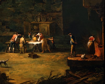 Diziani, L'Hiver (détail)