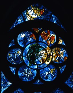 Chagall, Vitrail de l'abside de la cathédrale de Reims