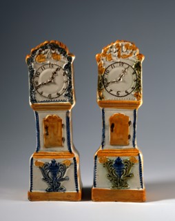 Pair of finished clocks