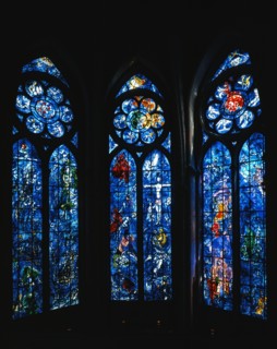 Chagall, Vitraux de l'abside de la cathédrale de Reims