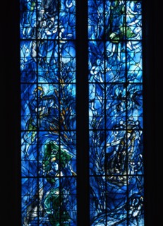 Chagall, Vitrail de la cathédrale de Reims