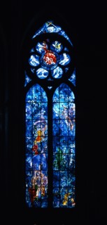 Chagall, Vitrail de l'abside de la cathédrale de Reims