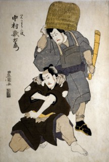 Toyokuni, Scene from Kabuki theatre