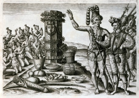 Expédition des huguenots français en Floride, sous le commandement de René de Goulaine de Laudonnière en 1564