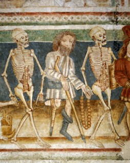 La Mort accompagnant l'estropié