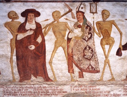 Dance of Death from the San Vigilio Church, Pinzolo (Italy)