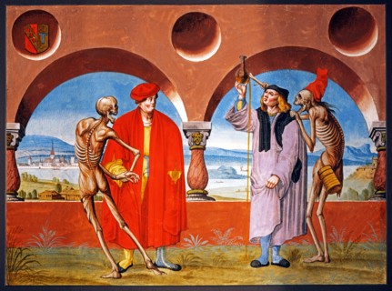 Kauw, The Dance of the Death cycle: Death with the Advocate and the Doctor
