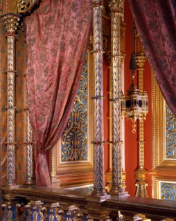 Intérieur du chalet royal de Louis II de Bavière à Schachen