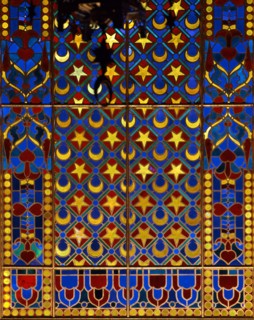 Intérieur du chalet royal de Louis II de Bavière à Schachen