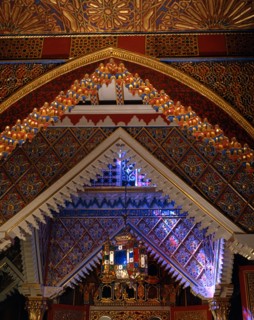 Intérieur de la "maison marocaine" du château royal de Linderhof