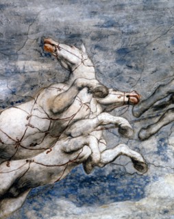 Phaeton on the Sun chariot (detail)