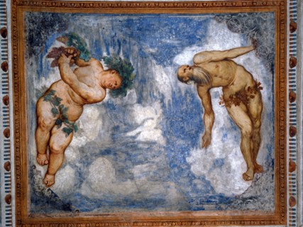 Allegory of the seasons: Autumn and Winter