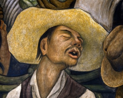 Rivera, Dream of a Sunday Afternoon in Alameda Central (detail)