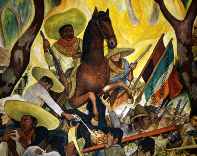 Rivera, Dream of a Sunday Afternoon in Alameda Central (detail)