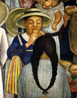 Rivera, Dream of a Sunday Afternoon in Alameda Central (detail)