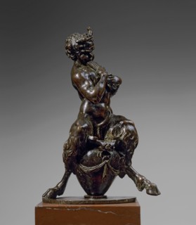 Tribolo, Satyre assis sur un vase