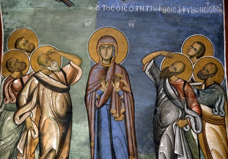 La Vierge et le peuple des élus