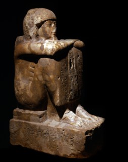 Statue cube du prêtre Ptahmose