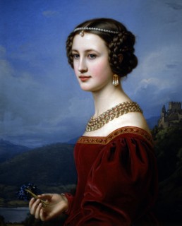 Stieler, Portrait of Cornelia Vetterlein