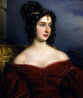 Stieler, Portrait of Marianna Marchesa Florenzi