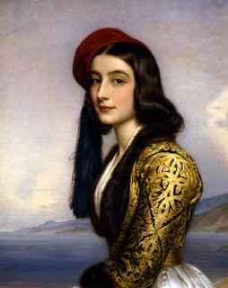 Stieler, Portrait of Katharina Botzaris