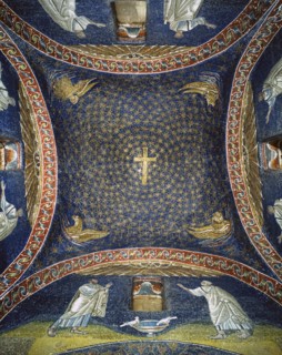 Vue intérieure du Mausolée Galla Placidia