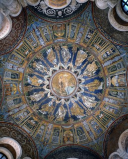 Baptistère des Orthodoxes à Ravenne : coupole