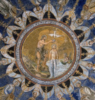 Baptistère des Orthodoxes à Ravenne : coupole
