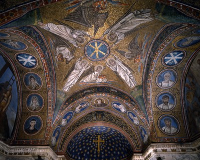 Voûte de la Chapelle de l'Archevêché à Ravenne