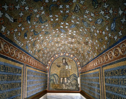 Narthex de la Chapelle de l'Archevêché à Ravenne