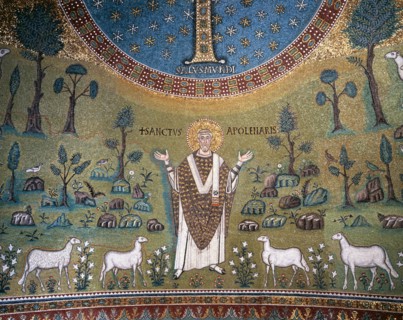 Basilique Sant'Apollinare in Classe à Ravenne, mosaïque de l'abside