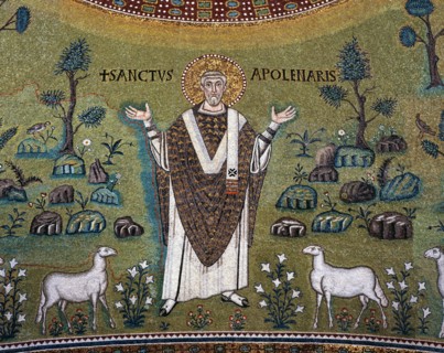 Basilique Sant'Apollinare in Classe à Ravenne, mosaïque de l'abside