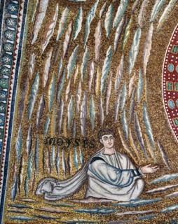 Basilique Sant'Apollinare in Classe à Ravenne, mosaïque de l'abside (détail)