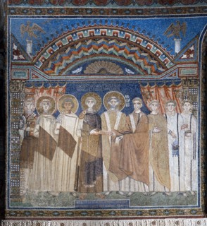Basilique Sant'Apollinare in Classe à Ravenne, mosaïque de l'abside
