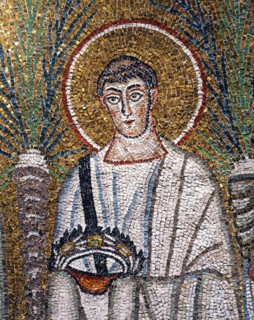 Basilique Sant'Apollinare Nuovo à Ravenne : saint Cassiano